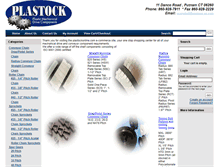 Tablet Screenshot of plastockonline.com